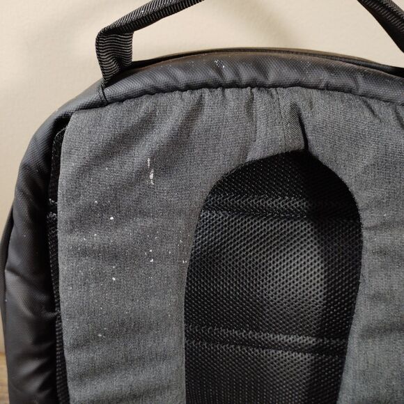Rivian Backpack Laptop Padded Pockets Adjustable Straps Gray Black *READ - Picture 3 of 13